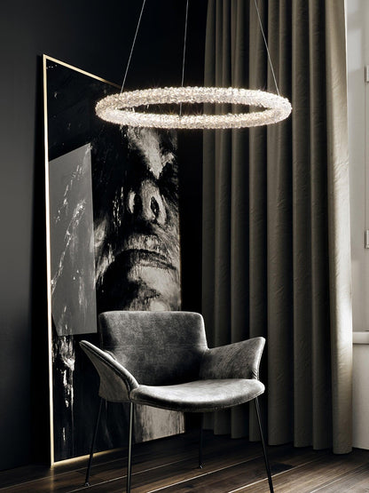 Ring Crystal Chandeliers Chandelier
