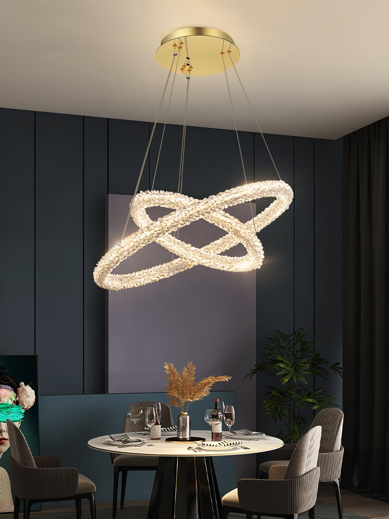 Ring Crystal Chandeliers Chandelier