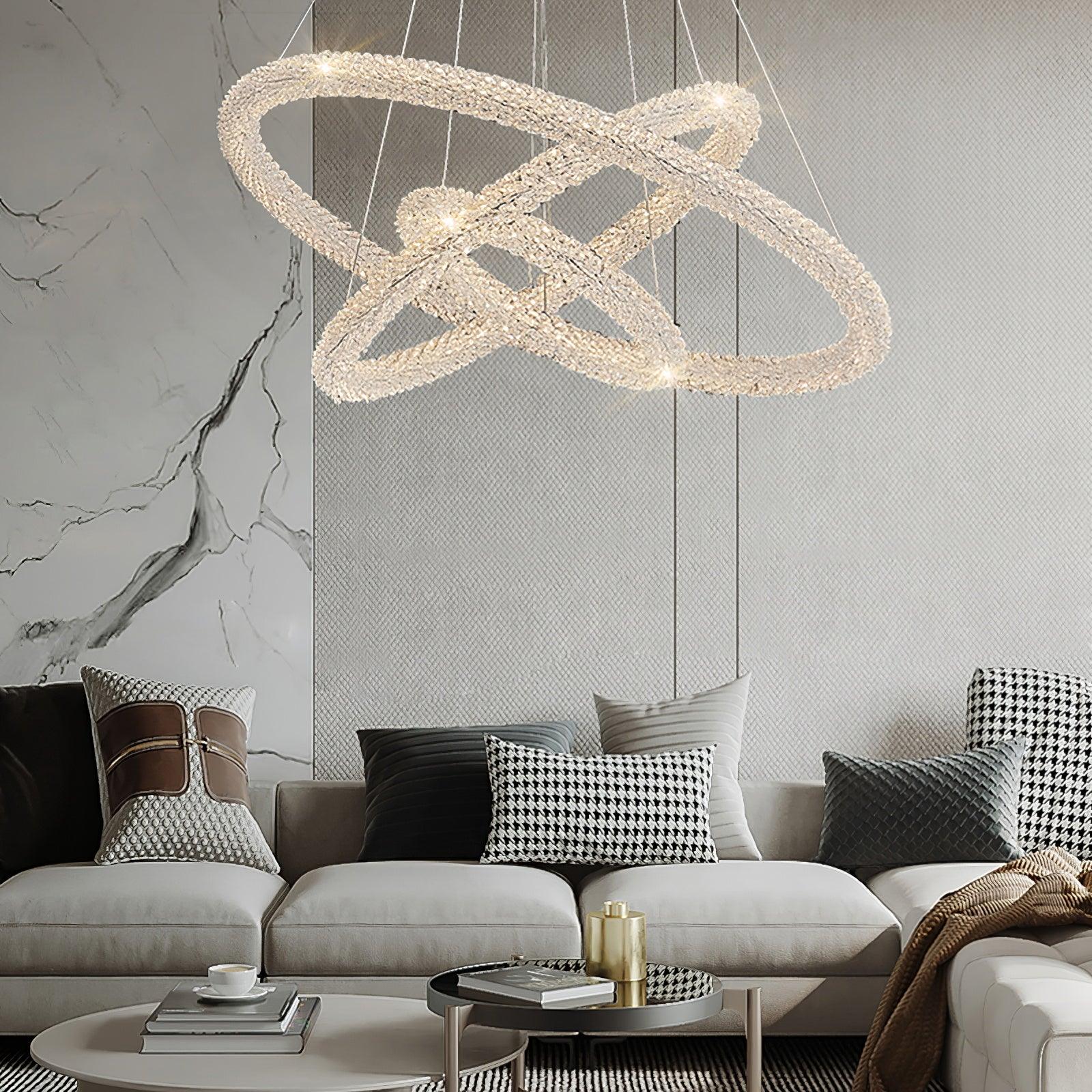 Ring Crystal Chandeliers Chandelier