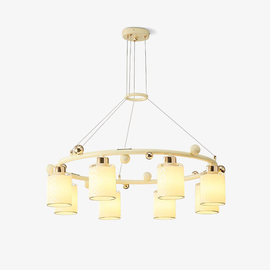 Ring Glass Cup Chandelier Chandelier