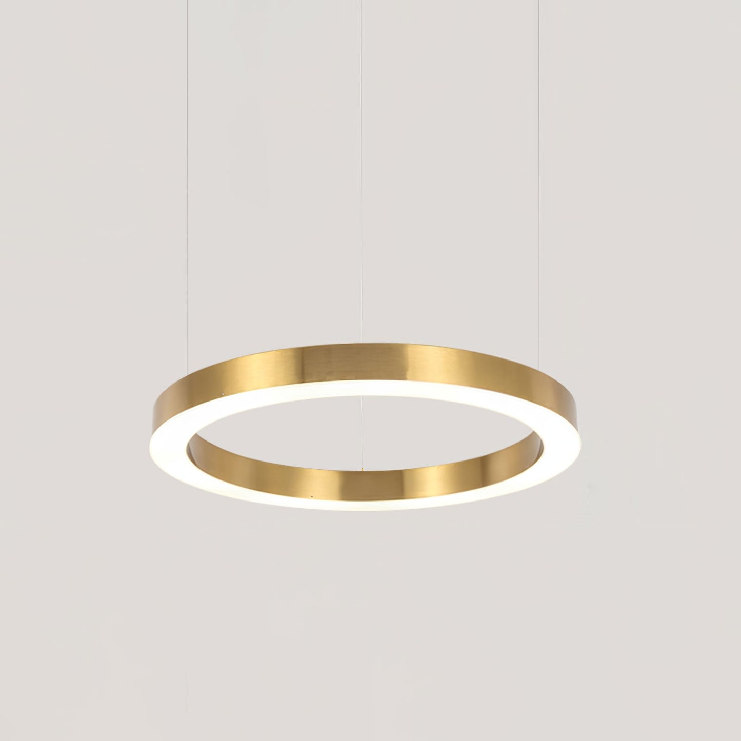 Ring LED Pendant Light Dia 19.7″ / Dia 50cm / Warm Light Chandelier