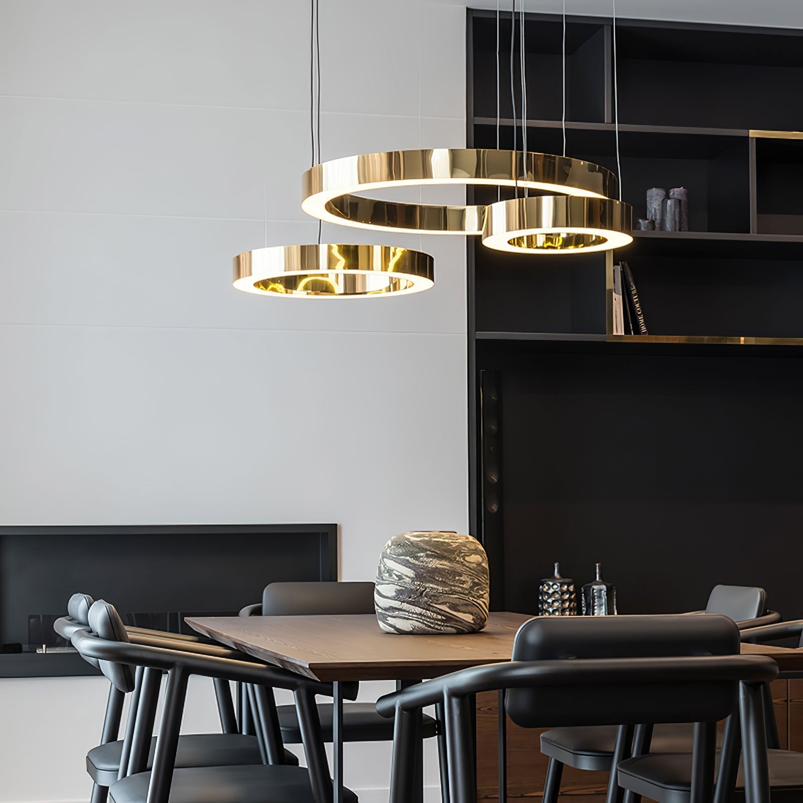 Ring LED Pendant Light Chandelier