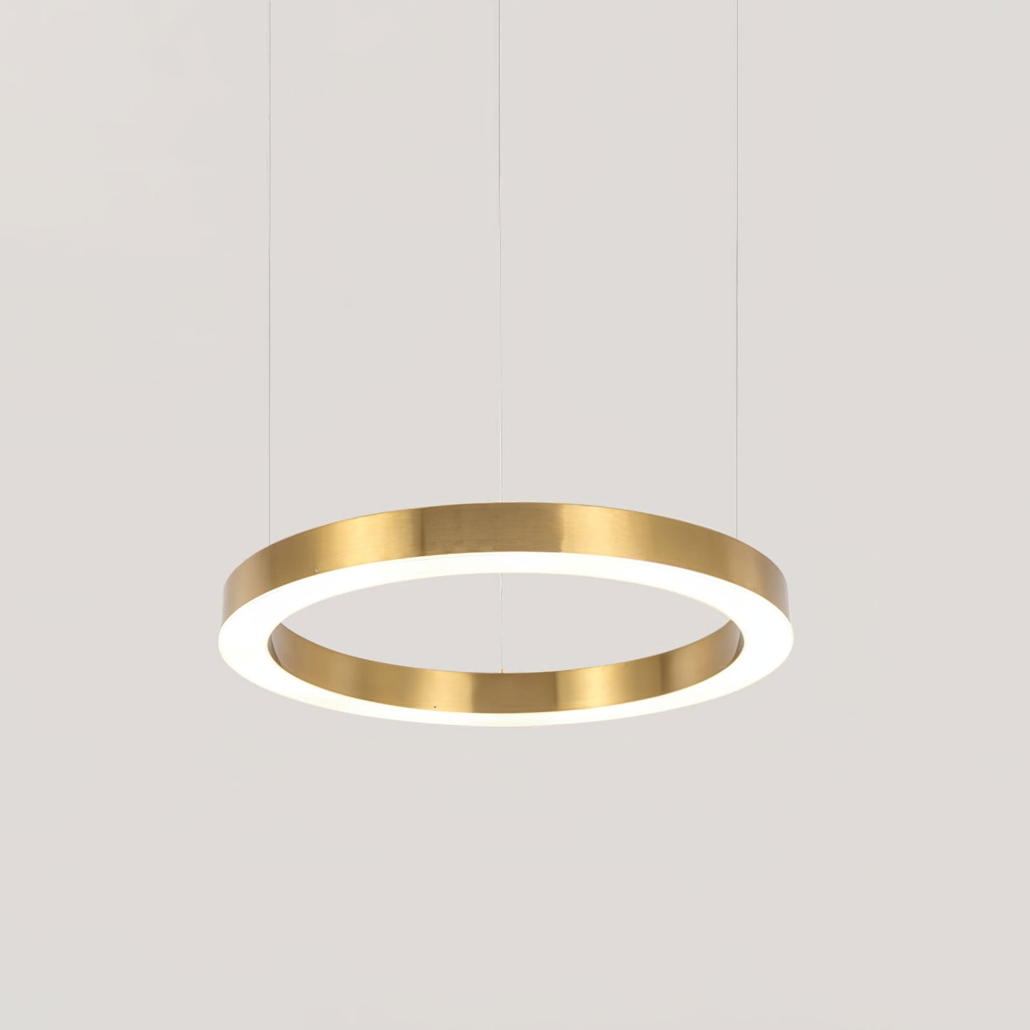 Ring LED Pendant Light Dia 15.8″ / Dia 40cm / Warm Light Chandelier