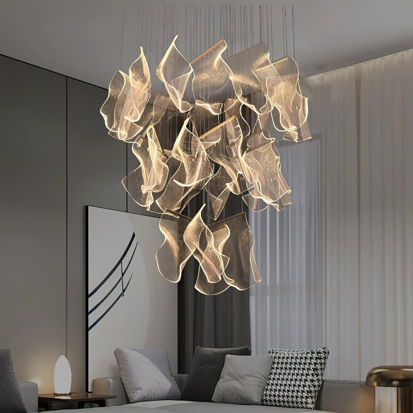 Acrylic LED Chandelier Pendant light