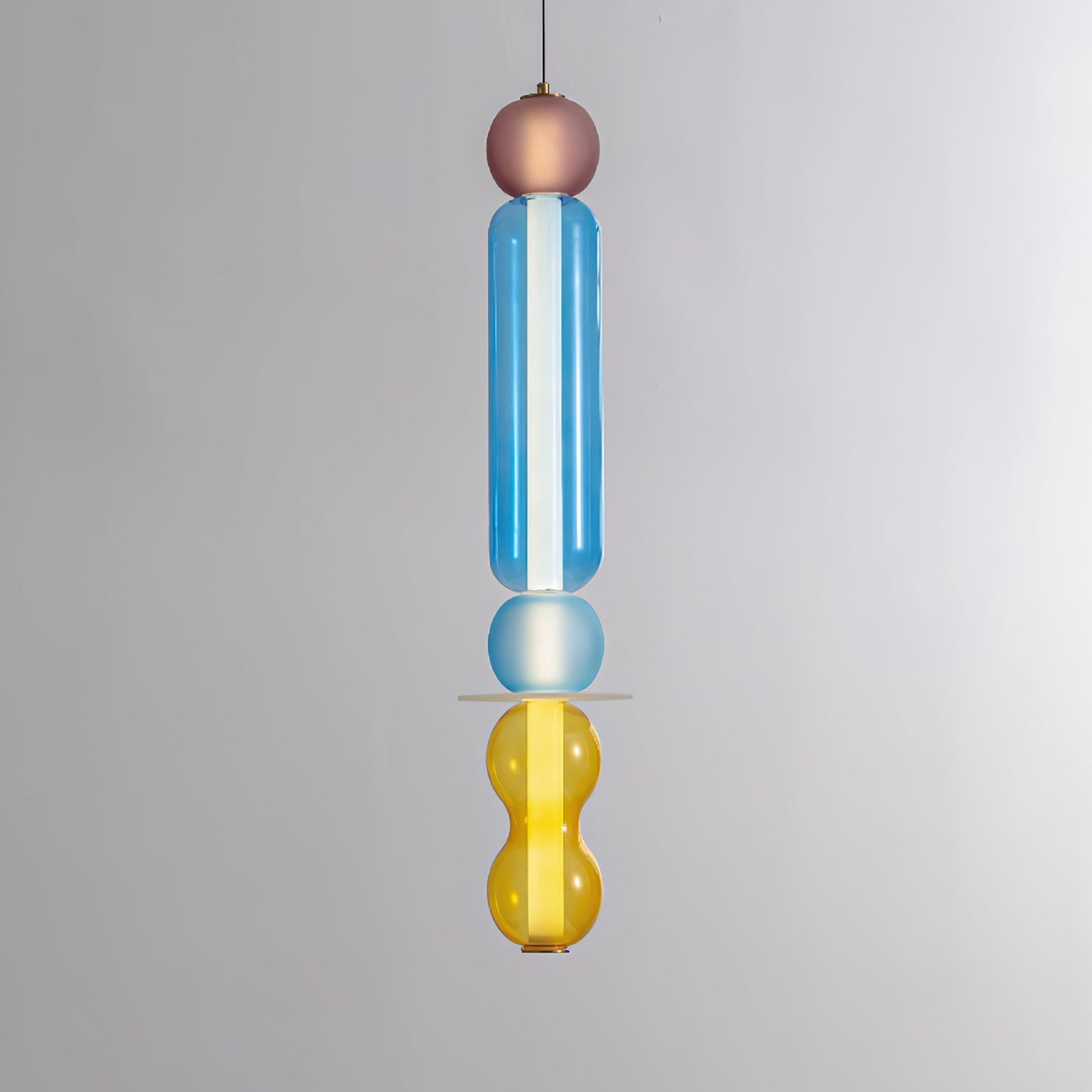Ripple Series Pendant Lamp Model E Dia 15cm x H 70cm / Dia 5.9″ x H 27.6″ / Warm Light Pendant light
