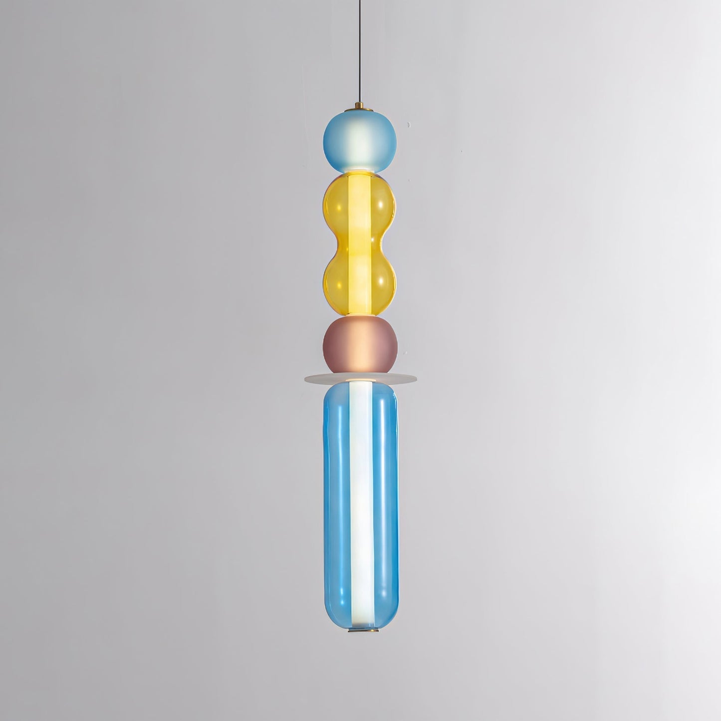 Ripple Series Pendant Lamp Model F Dia 15cm x H 70cm / Dia 5.9″ x H 27.6″ / Warm Light Pendant light
