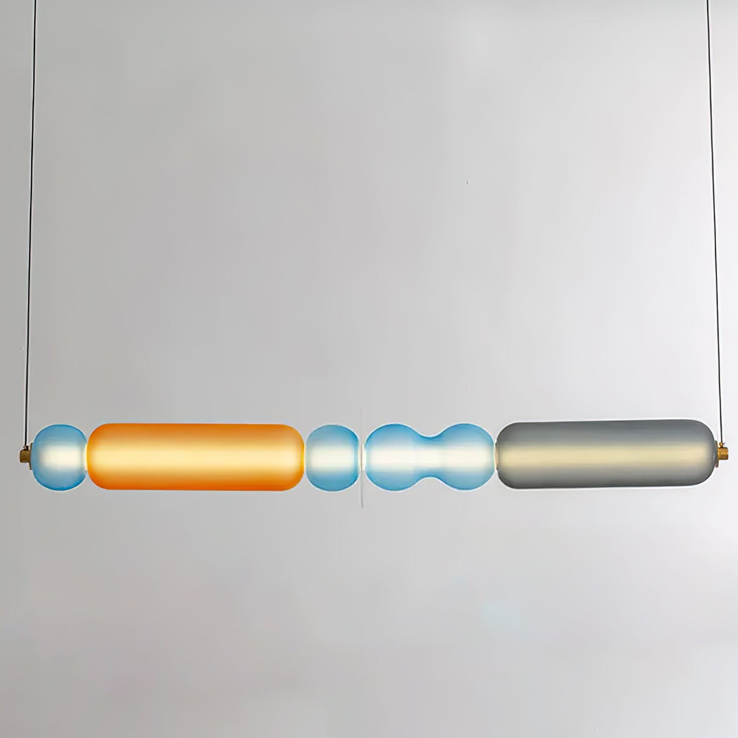Ripple Series Pendant Lamp Model I L 105cm x H 15cm / L 41.3″ x H 5.9″ / Warm Light Pendant light