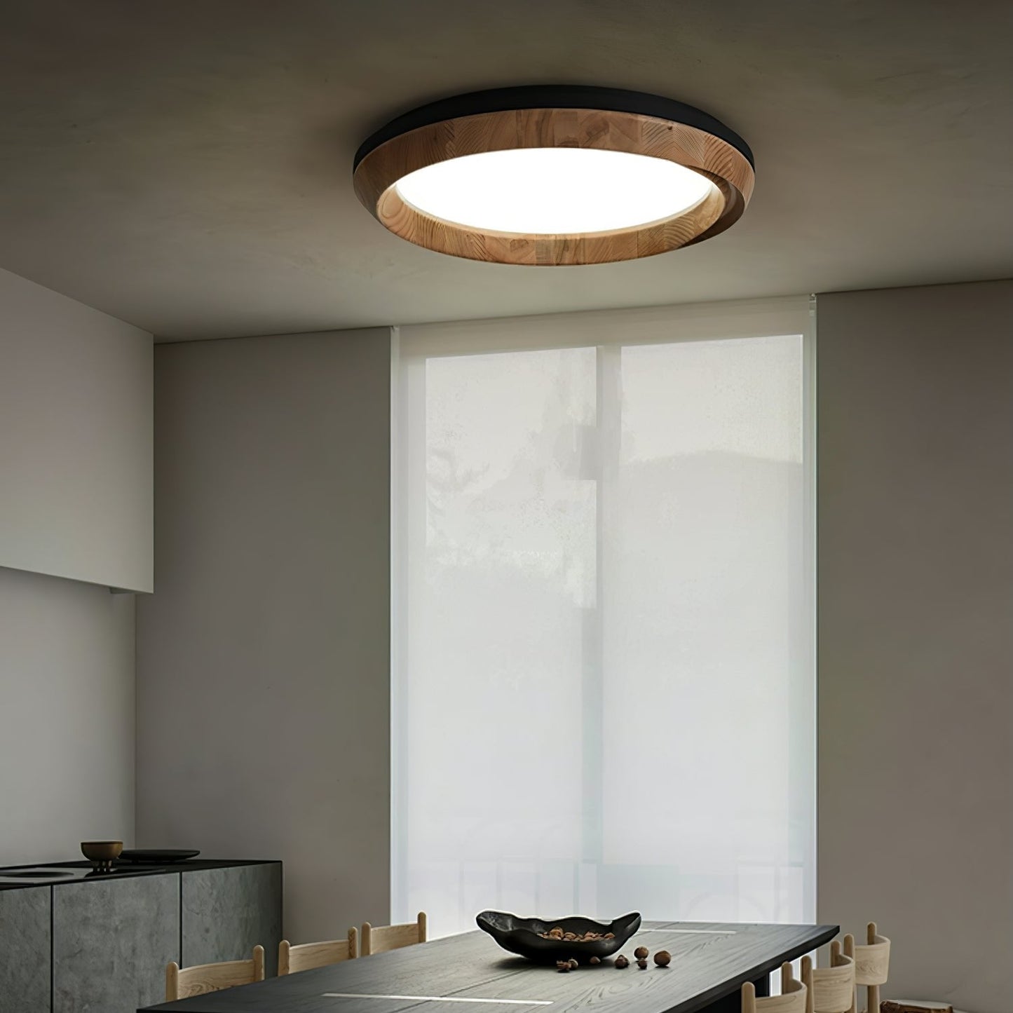 Ripple Wood Ceiling Light Ceiling lamp