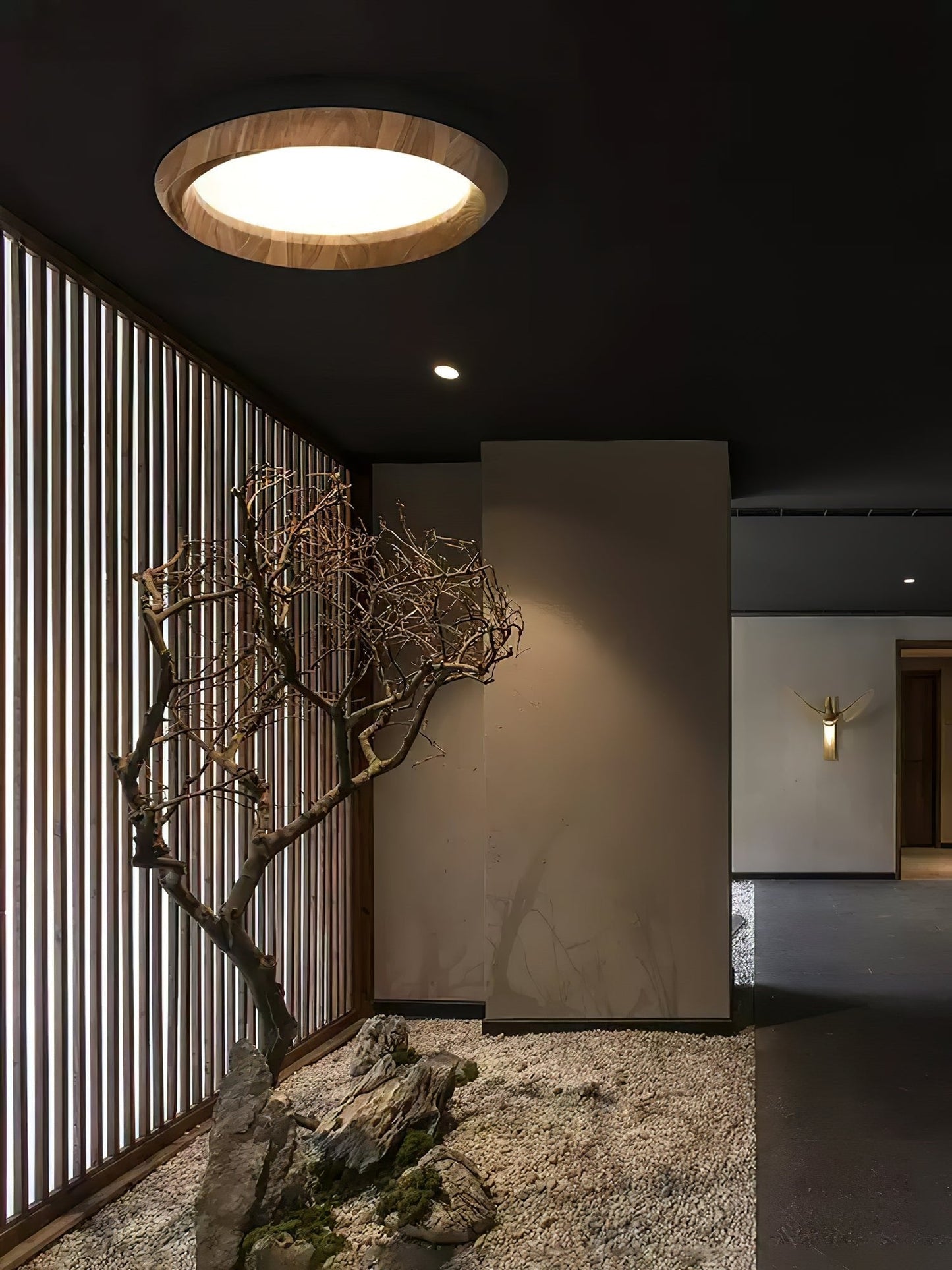 Ripple Wood Ceiling Light Ceiling lamp