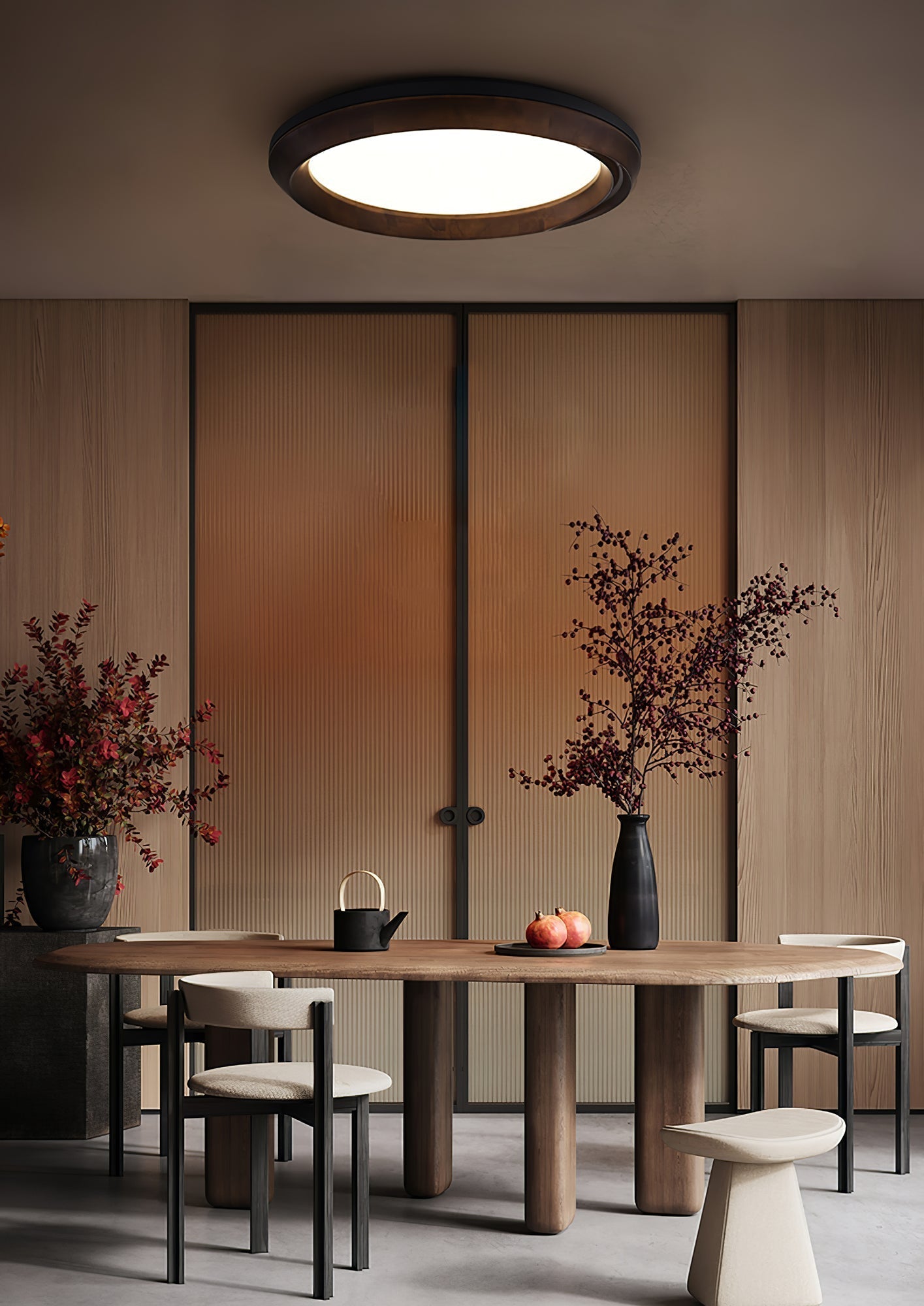 Ripple Wood Ceiling Light Ceiling lamp