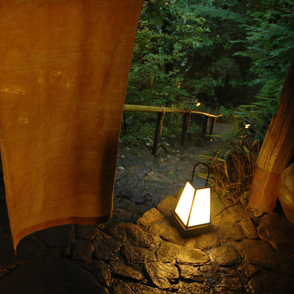 Roam Lantern Garden Outdoor Lamp Dia 9.8″ x H 19.7″ / Dia 25cm x H 50cm / Black & White / Warm Light Table lamp