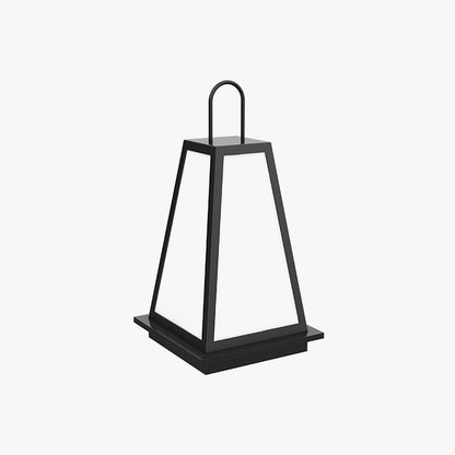 Roam Lantern Garden Outdoor Lamp Dia 9.8″ x H 19.7″ / Dia 25cm x H 50cm / Black & White / Warm Light Table lamp