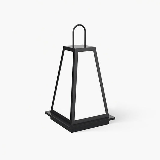 Roam Lantern Garden Outdoor Lamp Dia 9.8″ x H 19.7″ / Dia 25cm x H 50cm / Black & White / Warm Light Table lamp