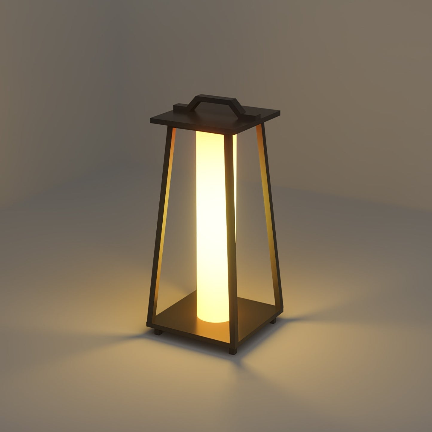 Roam Portable Outdoor Light L 11.8″ x W 10.6″ x H 27.6″ / L 30cm x W 27cm x H 70cm / Black / Warm Light Outdoor Lighting