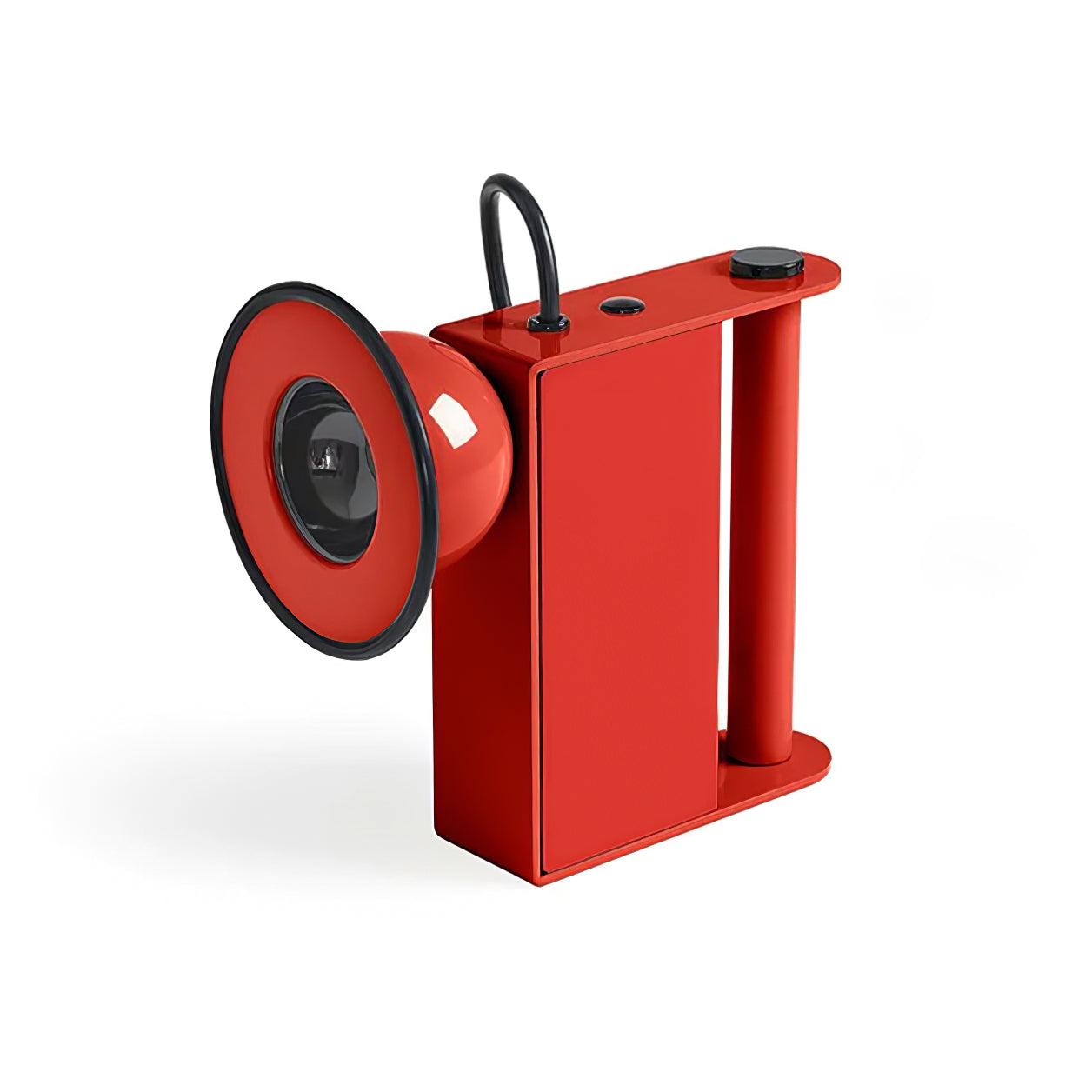 Roland Camera Table Light L 7.7″ x W 4.1″ x H 7.4″ / L 19.5cm x W 10.3cm x H 18.8cm / Red / US Plug Table lamp