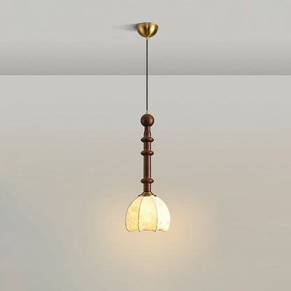 Roma Pendant Lamp Model D2: Dia 7.9″ x H 17.7″ Pendant light