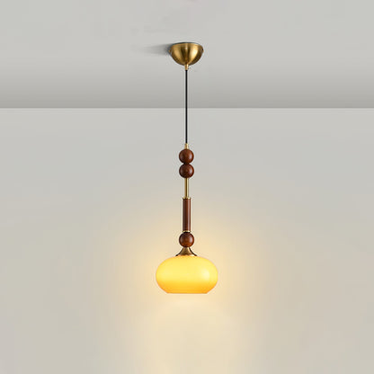 Roma Pendant Lamp Model A1: Dia 7.1″ x H 16.9″ Pendant light