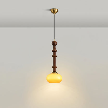 Roma Pendant Lamp Model A2: Dia 7.1″ x H 16.9″ Pendant light