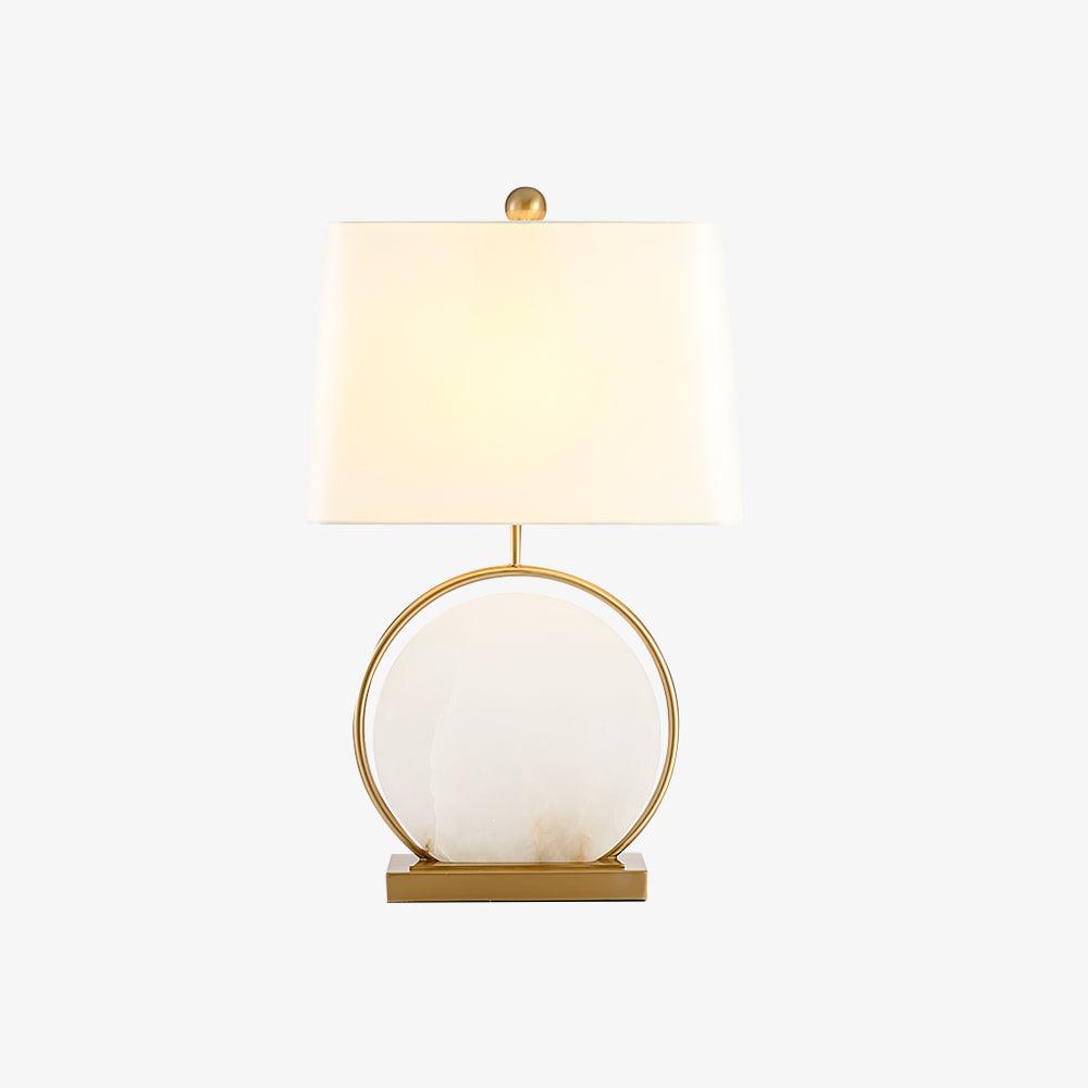 Roma White Marble Table Lamp Table lamp