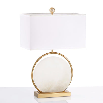 Roma White Marble Table Lamp Table lamp