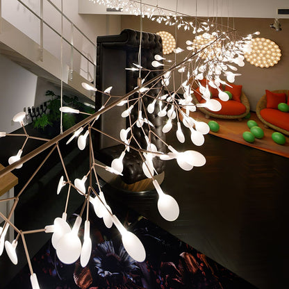 Rose Gold Firefly LED Chandelier Chandelier
