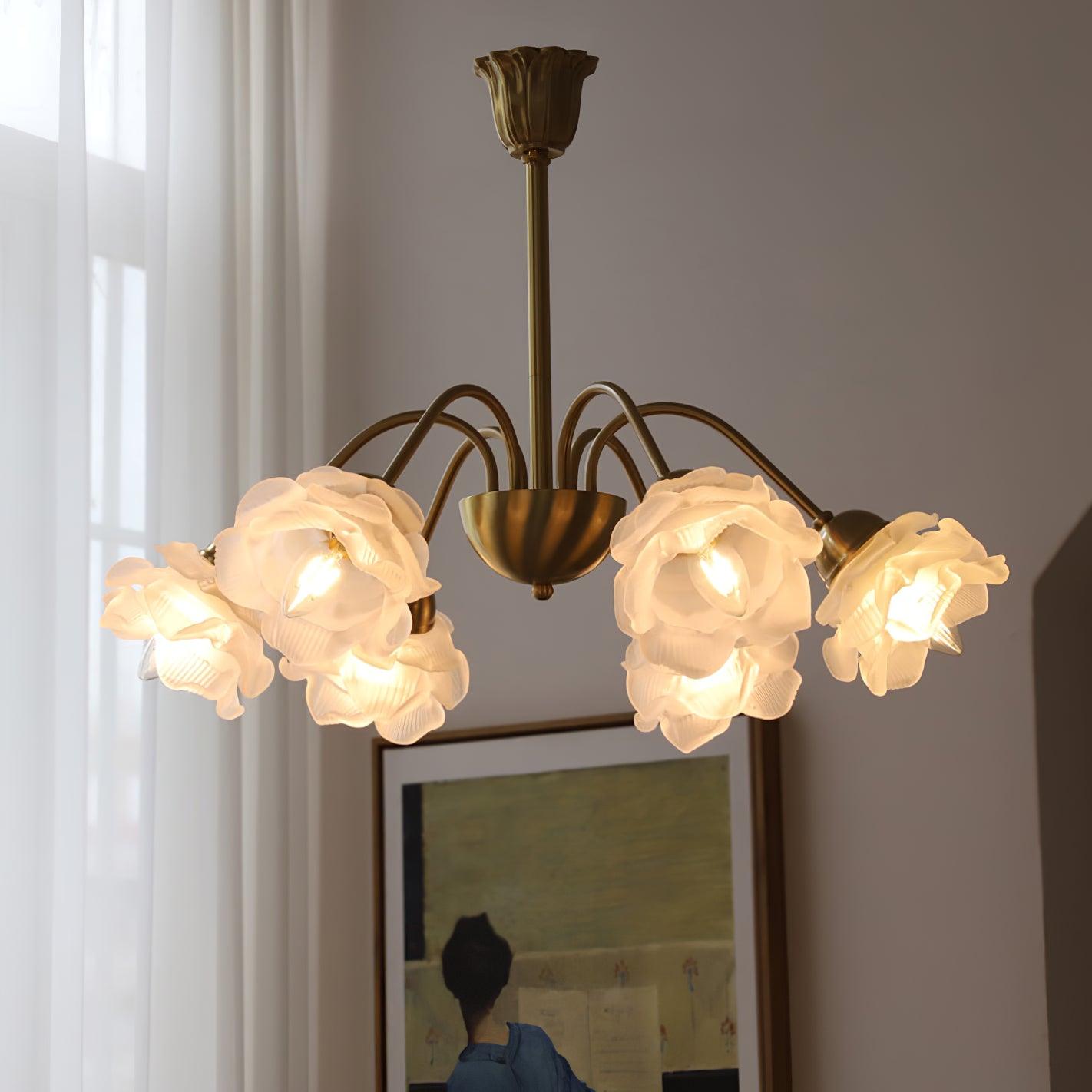 Roses Chandelier Chandelier