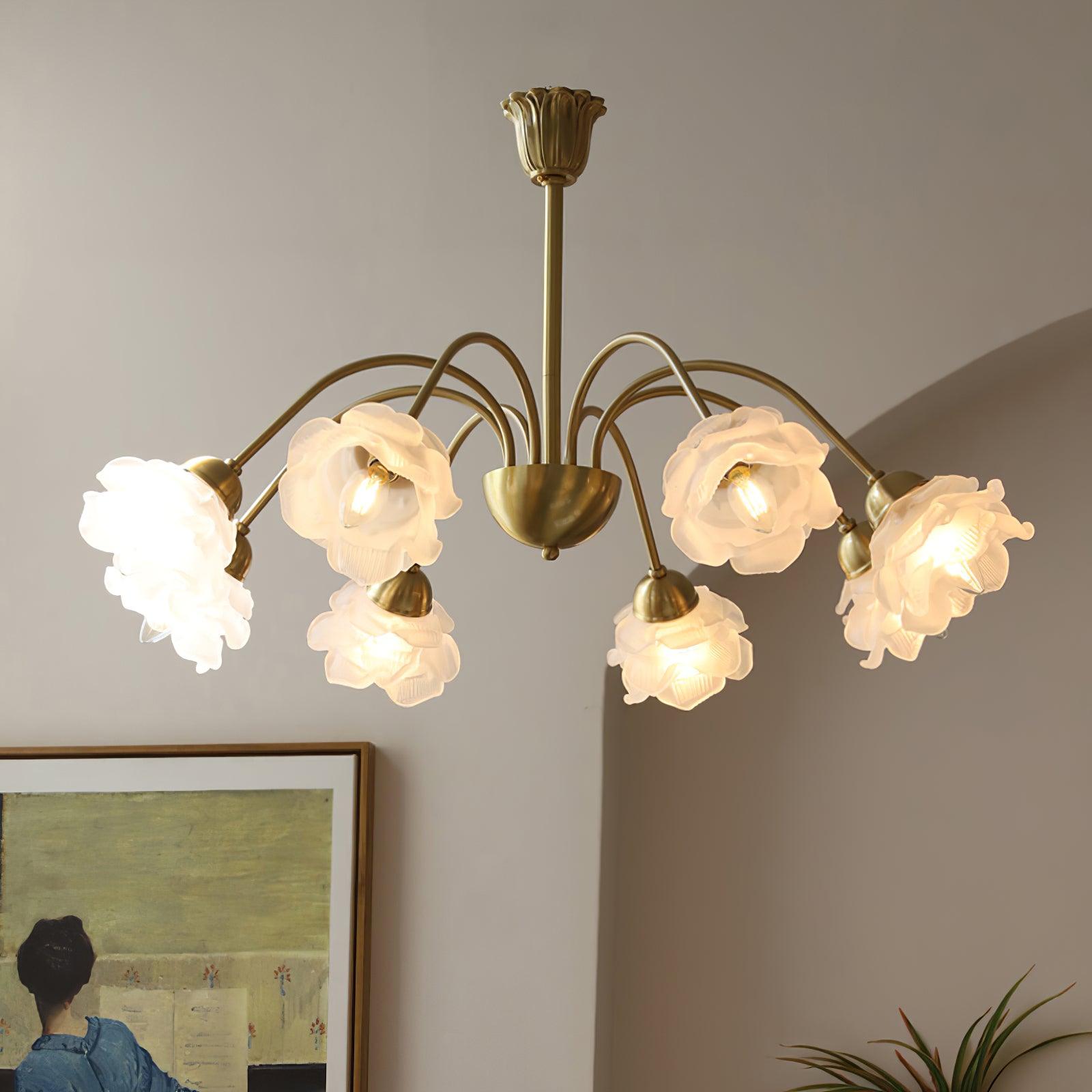 Roses Chandelier Chandelier