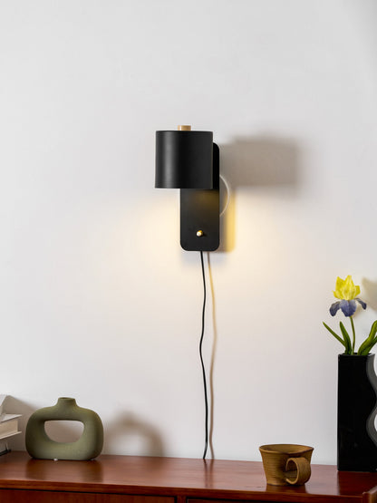 Rotatable Cylinder Plug-in Wall Lamp 1001 Wall lamp