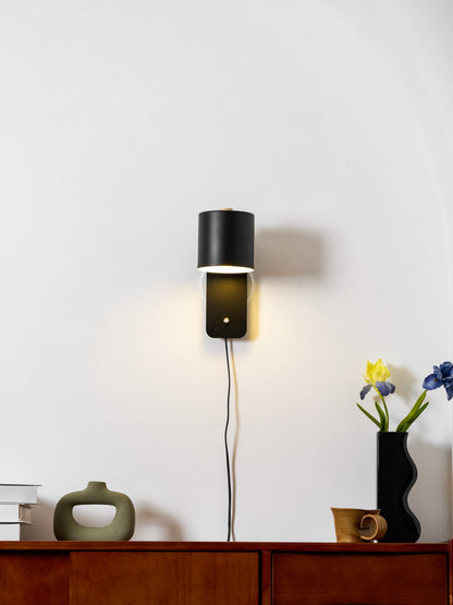 Rotatable Cylinder Plug-in Wall Lamp 1001 Wall lamp