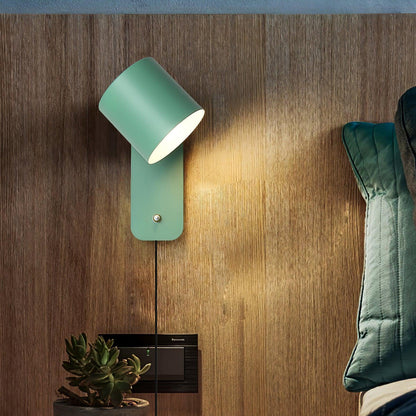 Rotatable Cylinder Plug-in Wall Lamp 1001 Wall lamp