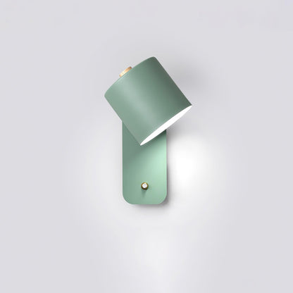 Rotatable Cylinder Wall Lamp Dia 5.1″ x H 11.8″ / Dia 13cm x H 30cm / Green Wall lamp