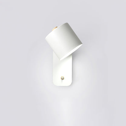 Rotatable Cylinder Wall Lamp Dia 5.1″ x H 11.8″ / Dia 13cm x H 30cm / White Wall lamp