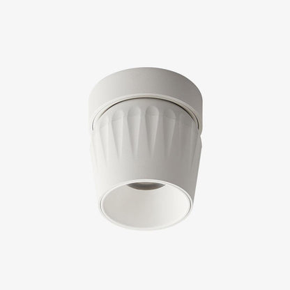 Rotatable Spotlight Dia 3.6″ x H 3.9″ / Dia 9.2cm x H 10cm / White / Warm Light Ceiling lamp