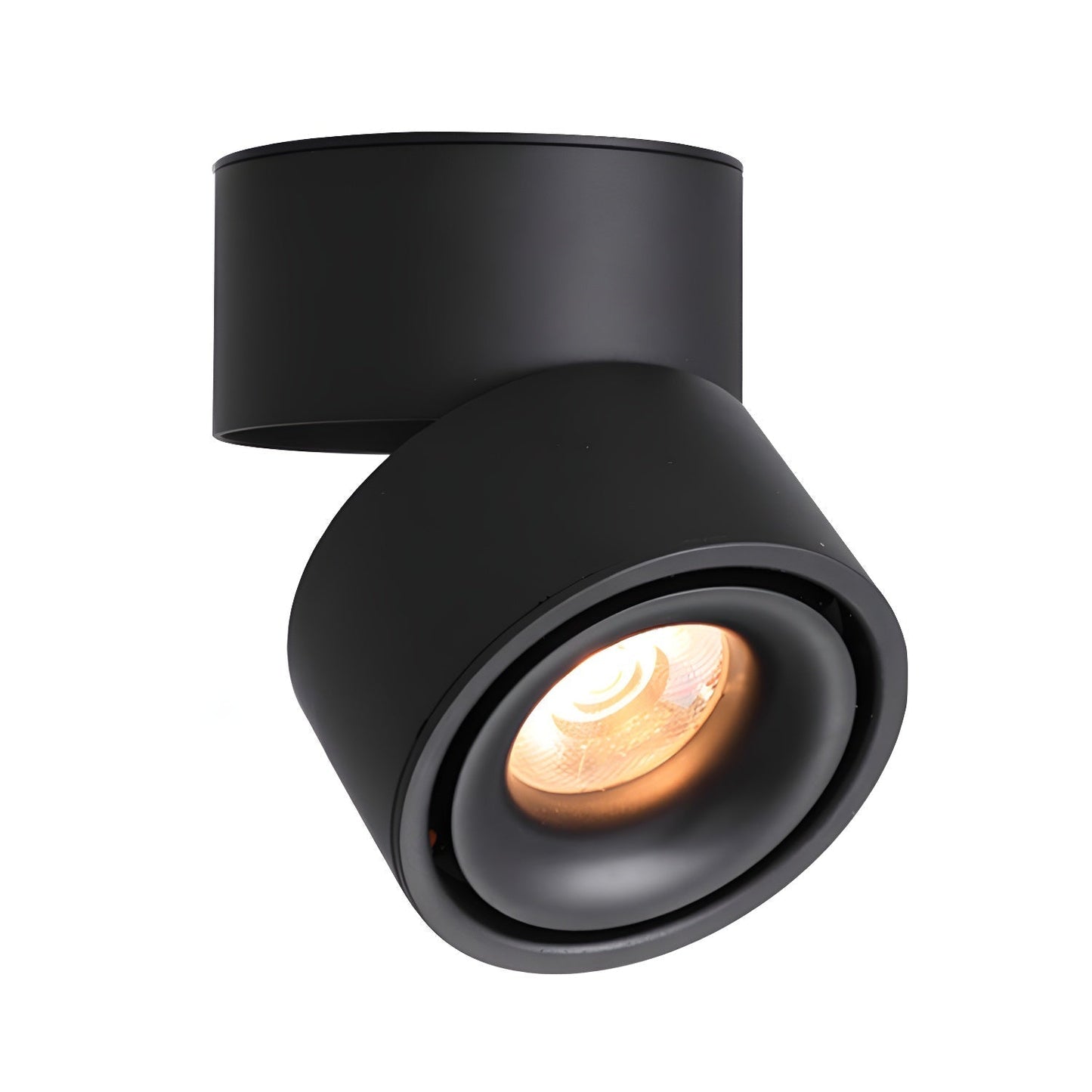Rotatable Spotlight Ceiling Light Dia 3.9″ x H 3.9″ / Black / Warm Light Ceiling lamp