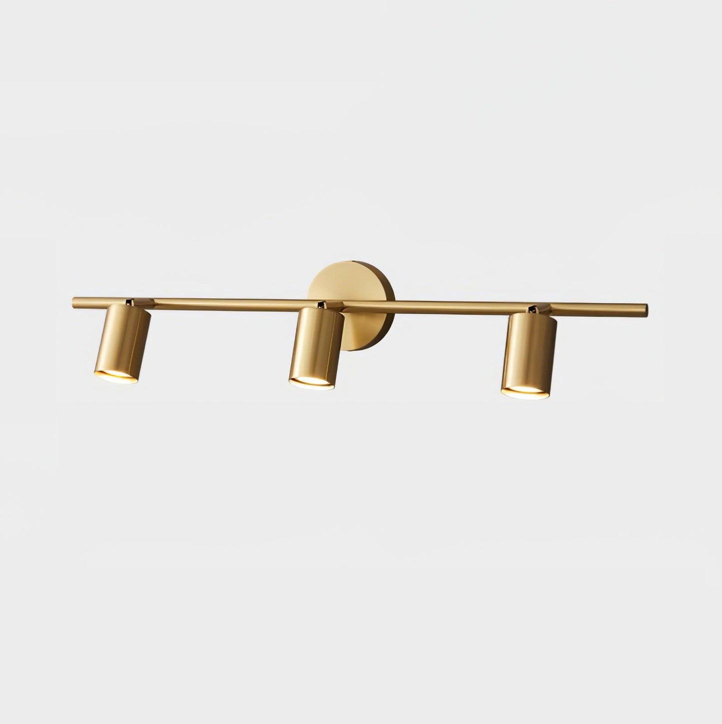 Rotatable Spotlight Wall Light 3 lamps L 29.5″ x W 4.7″ x H 6.9″ / L 75 cm x W 12cm x H 17.5cm / Brass Wall lamp