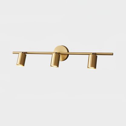 Rotatable Spotlight Wall Light 3 lamps L 29.5″ x W 4.7″ x H 6.9″ / L 75 cm x W 12cm x H 17.5cm / Brass Wall lamp