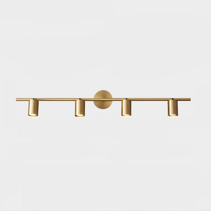 Rotatable Spotlight Wall Light 4 lamps L 39.4″ x W 4.7″ x H 6.9″ / L 100 cm x W 12cm x H 17.5cm / Brass Wall lamp