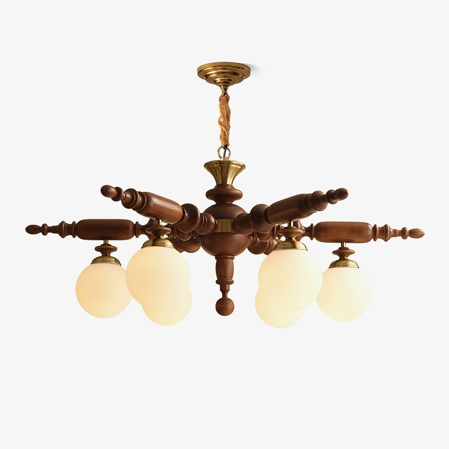 Rotating Stick Chandelier Chandelier