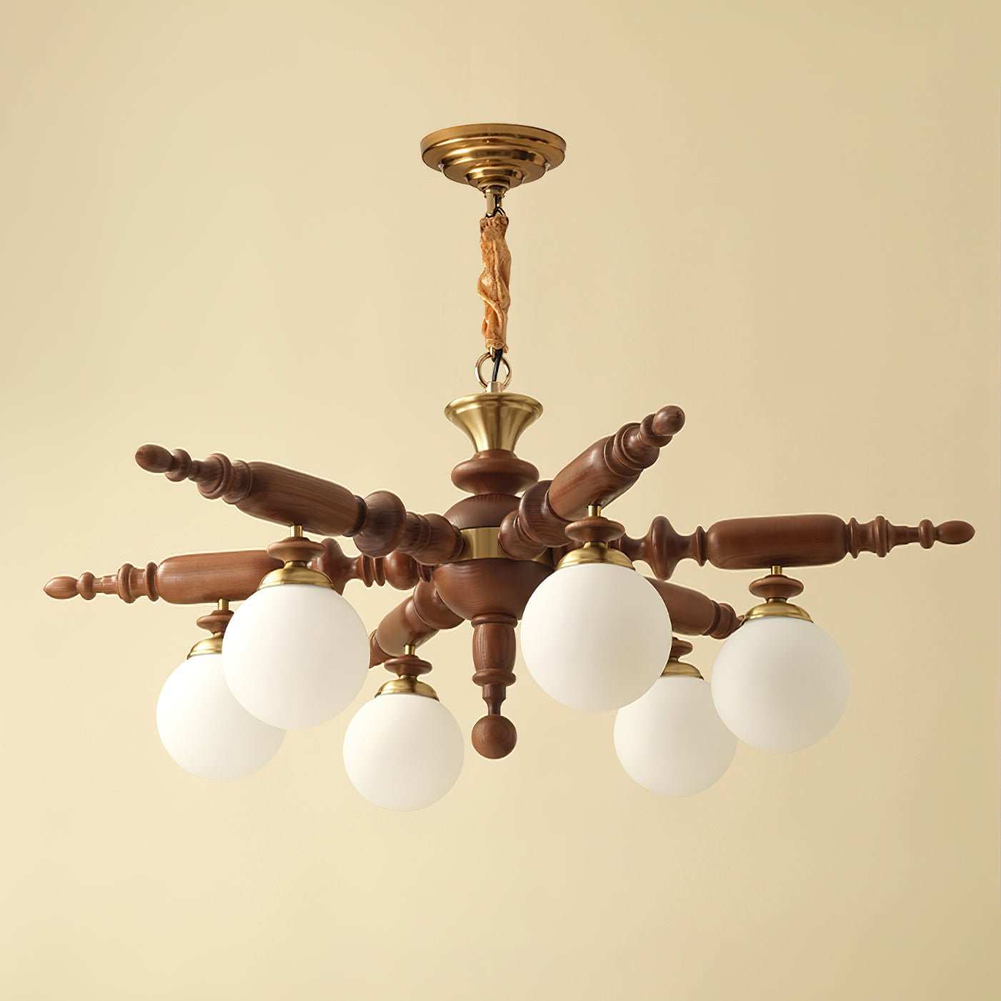 Rotating Stick Chandelier Chandelier
