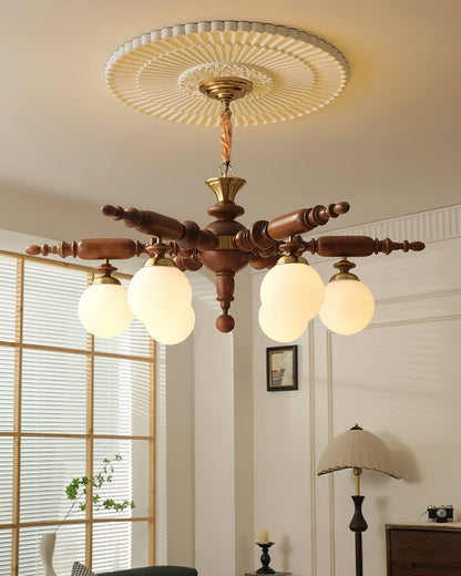 Rotating Stick Chandelier Chandelier