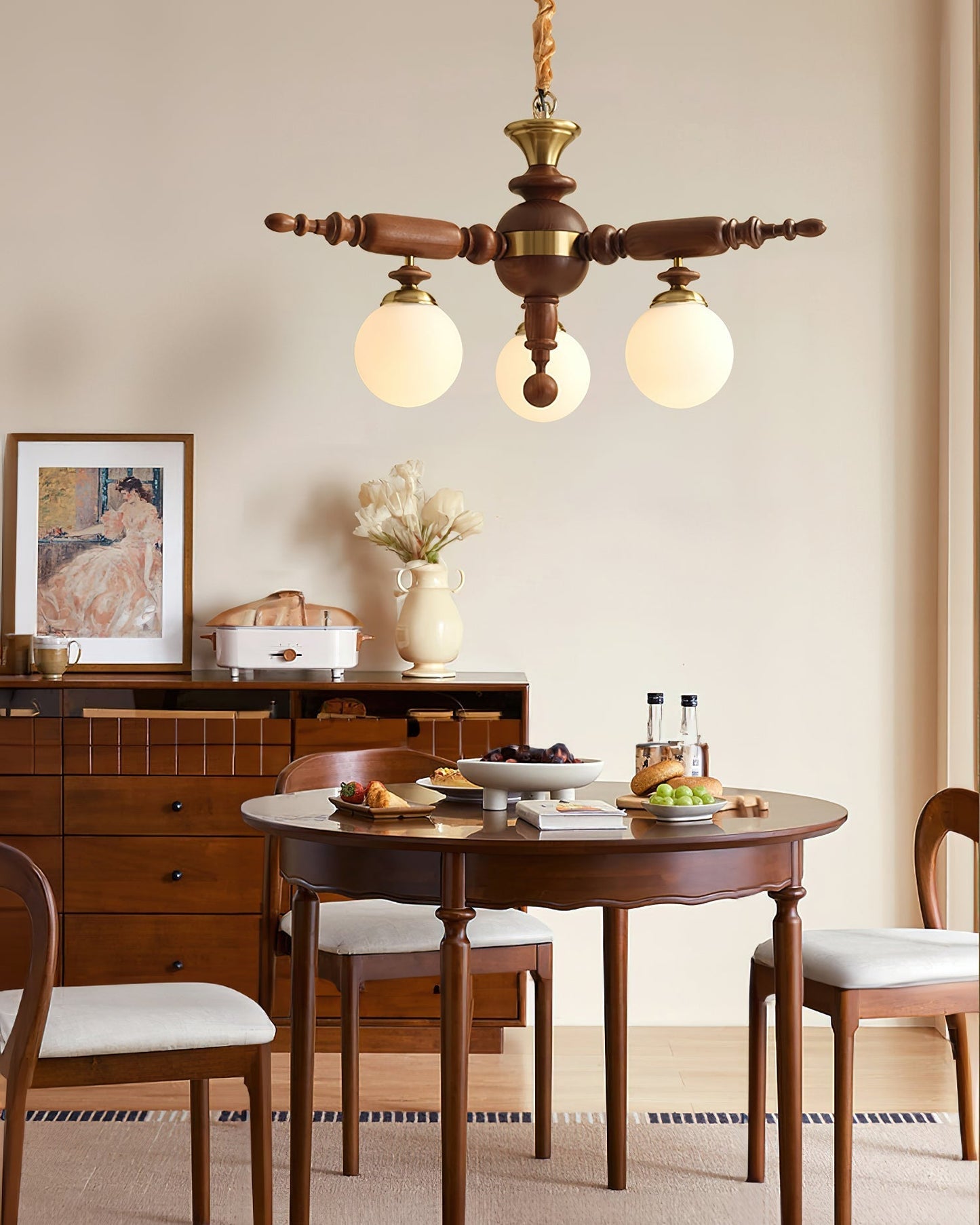 Rotating Stick Chandelier Chandelier