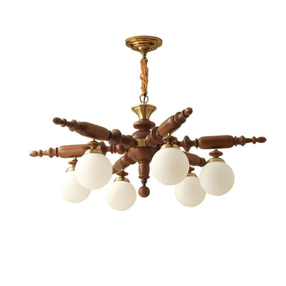 Rotating Stick Chandelier Chandelier
