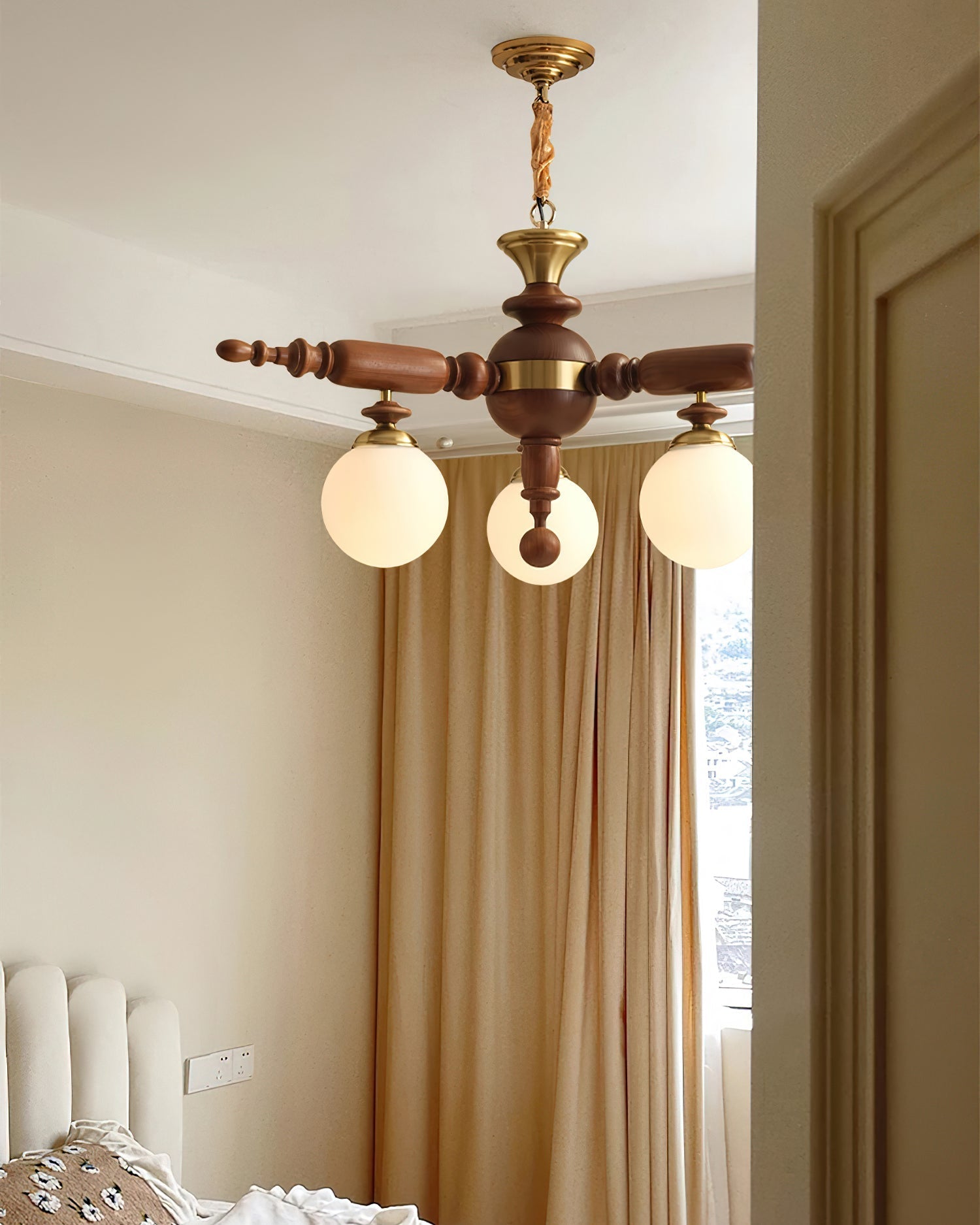 Rotating Stick Chandelier Chandelier