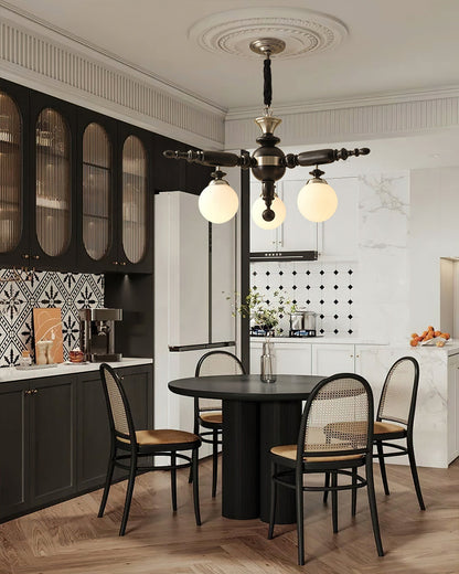 Rotating Stick Chandelier Chandelier