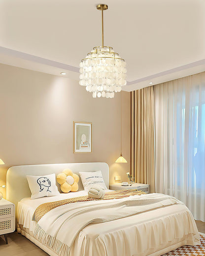 Round Shell Chandelier B Chandelier