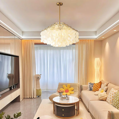 Round Shell Chandelier B Chandelier