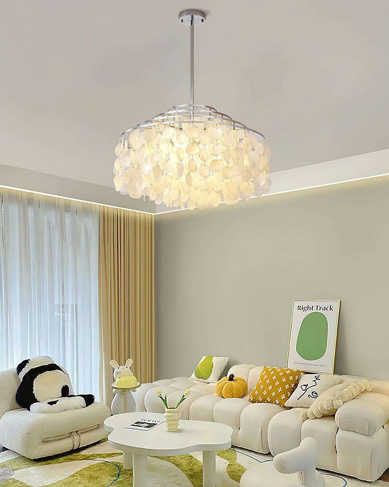 Round Shell Chandelier B Chandelier