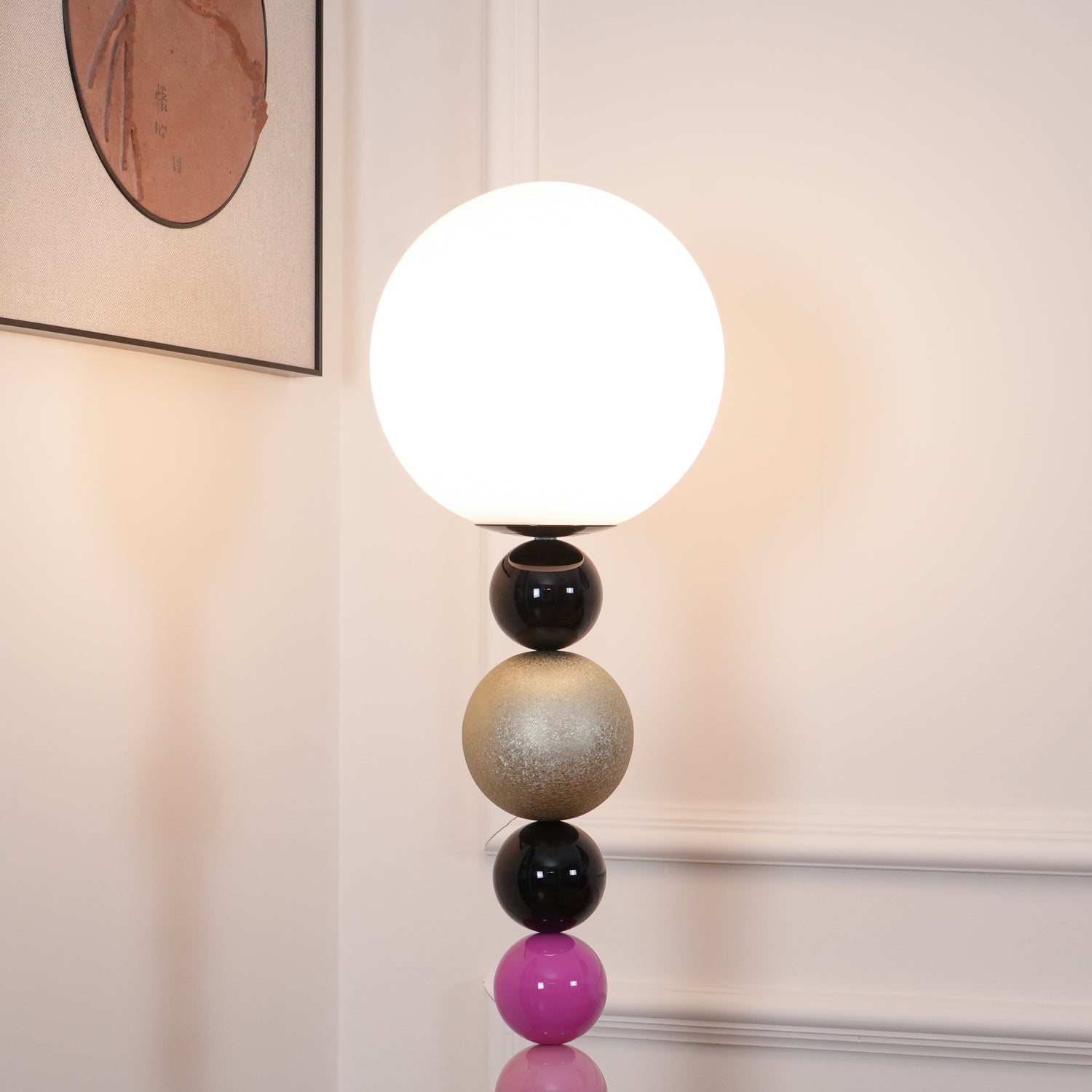 Round Balls Stacking Floor Lamp Floor lamp