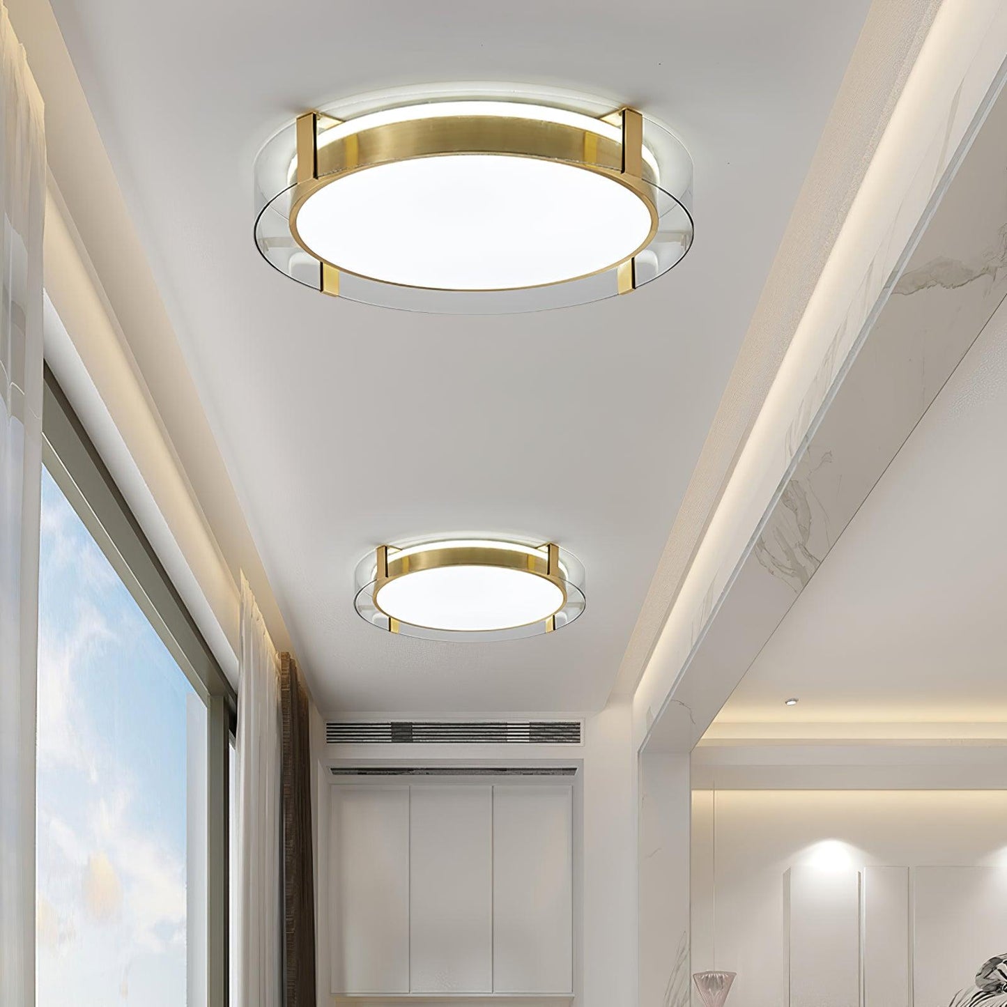Round Low Profile Ceiling Light Ceiling lamp