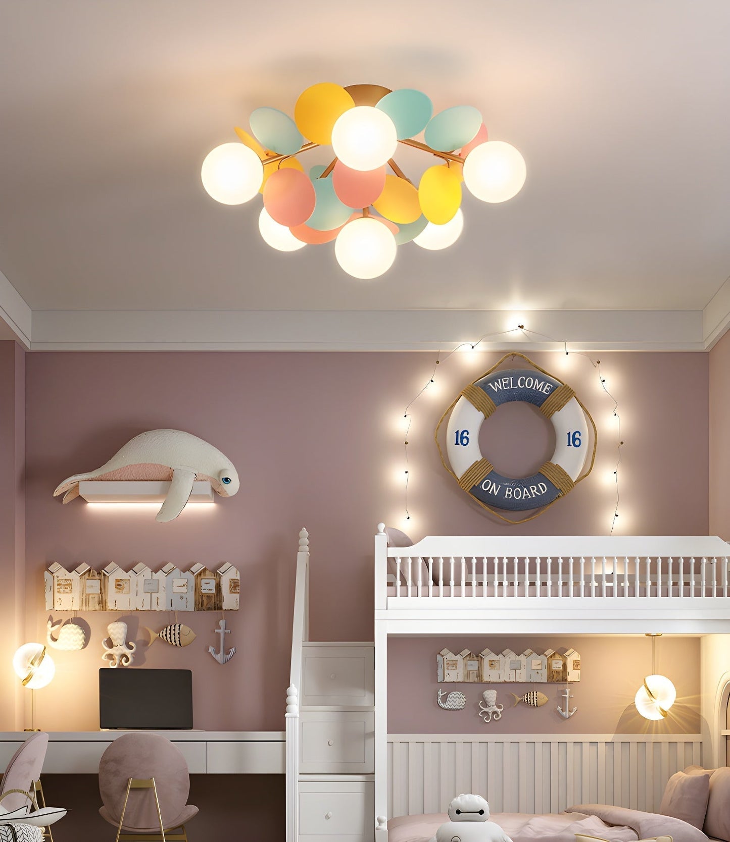 Round Macaron Ceiling Lamp Ceiling lamp